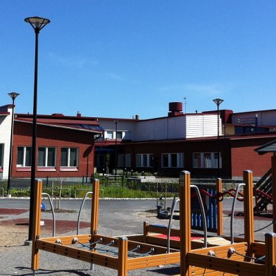Referenssi Koulukeskuksen peruskorjaus ja uudisrakennusosa Kauhajoella